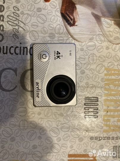 Экшн камера 4K с крепежами