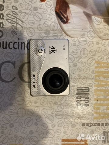Экшн камера 4K с крепежами