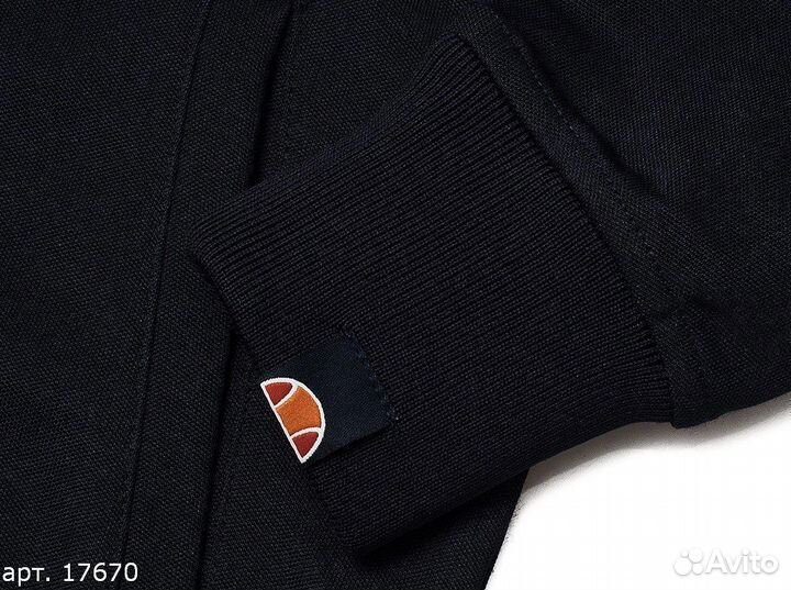 Олимпийка Ellesse (XS, S, L, X) Чёрная