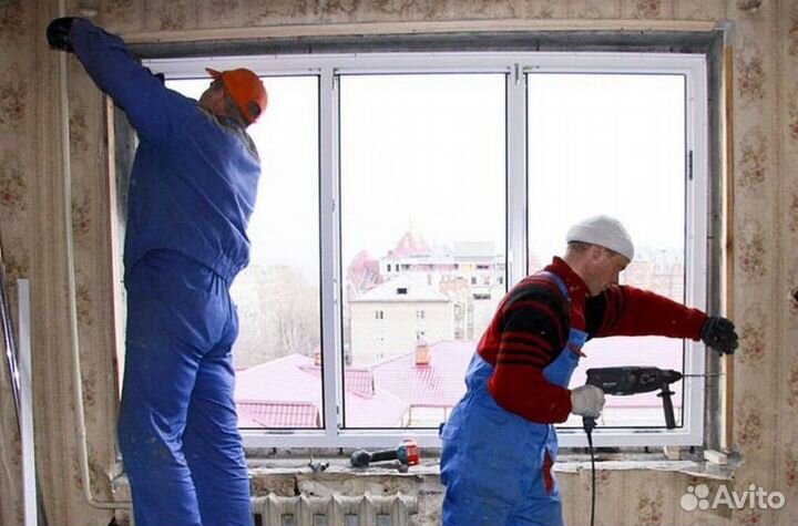 Пластиковые окна под ключ H5308