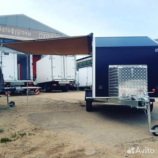 Прицеп Автодом-мото Исток будка