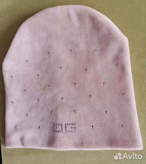 Шапка со стразами swarovski Garaya