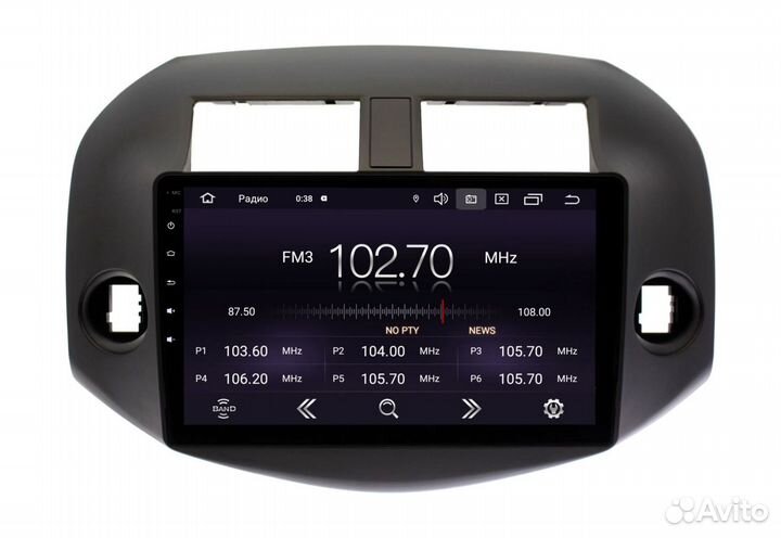 Штатная магнитола Toyota RAV4 2005 - 2014, Vanguar