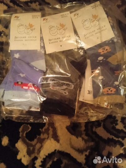 Детский носки новый