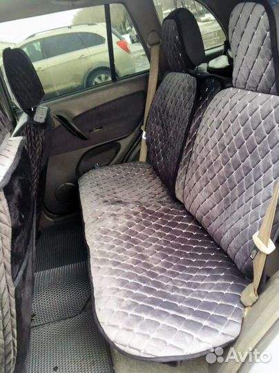 Чехлы универсальные на весь салон алькантара