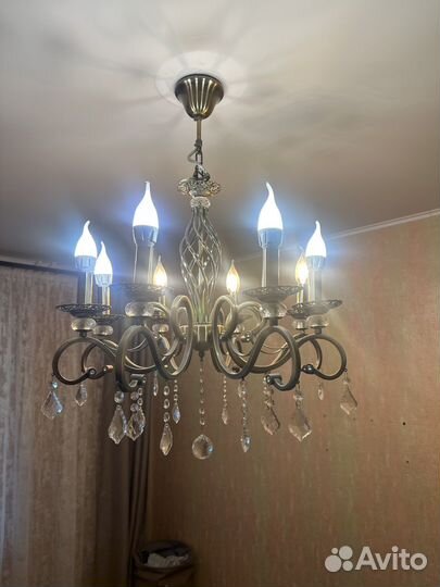 Люстра хрустальная