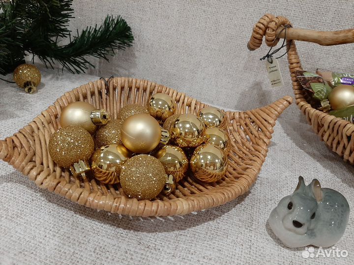 Корзина плетеная