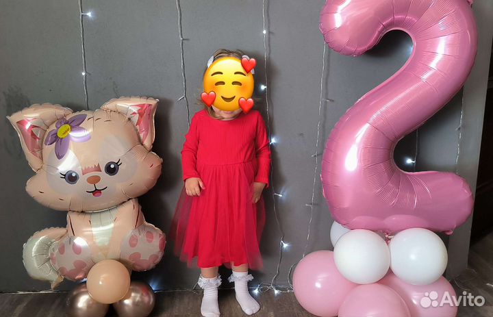 Шары на 2 годика