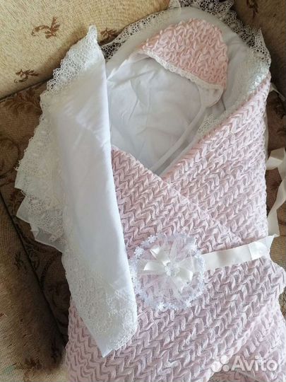 Конверт на выписку для девочки