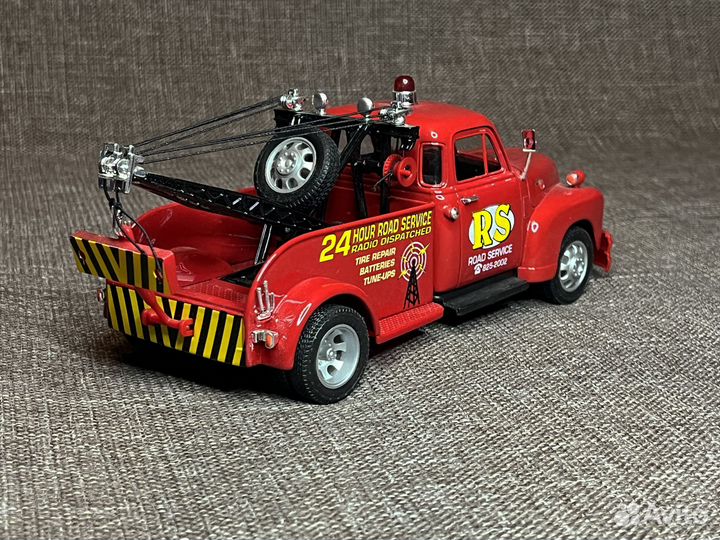 Chevrolet Pick Up 1953 эвакуатор 1:24 1/24 Welly