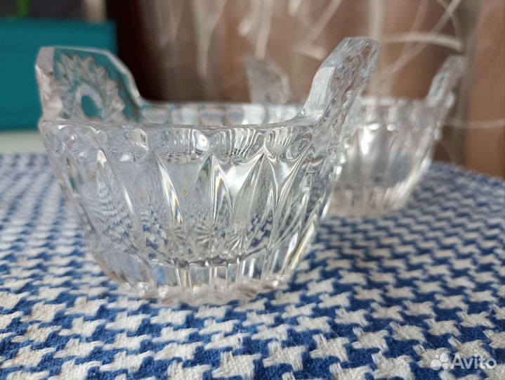 Хрустальная икорница