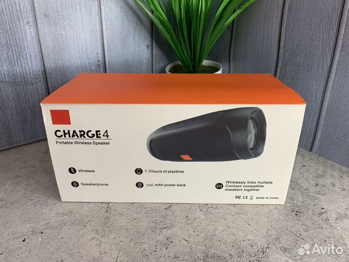 Новая Bluetooth колонка JBL Charge 4