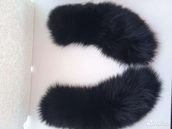 Меховой воротник песец