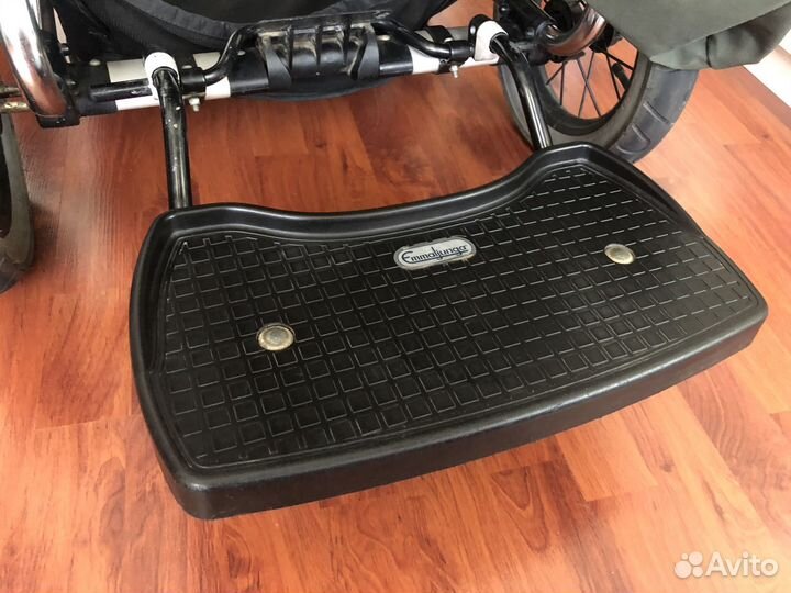 Коляска Emmaljunga Edge 2 в 1+сумка+подножка