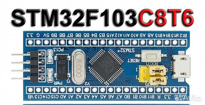 Bluepill stm32f103c8t6 Китай