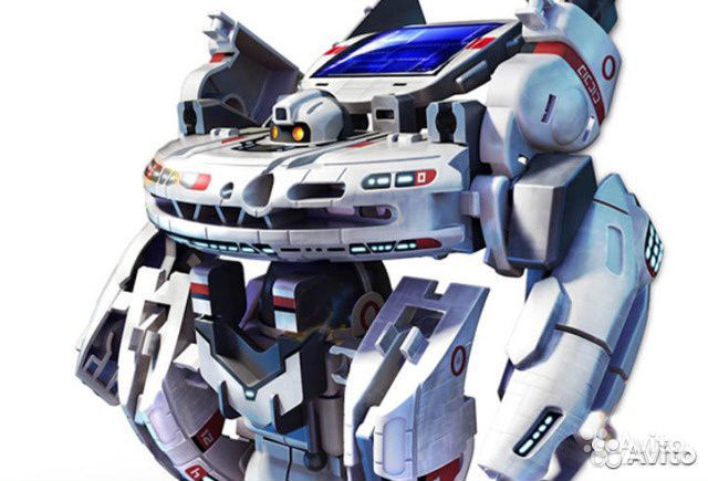 Робот на солнечной батарее 7 В 1