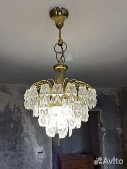 Хрустальная люстра СССР