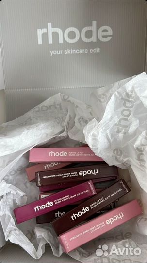 Rhode тинт espresso toast ribbon raspberry