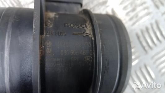 Расходомер воздуха дизельный volkswagen tiguan 1