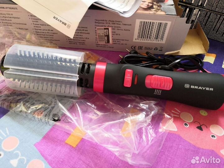 Фен щетка вращающаяся