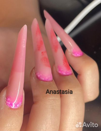 Услуги маникюра наращивание ногтей на дому