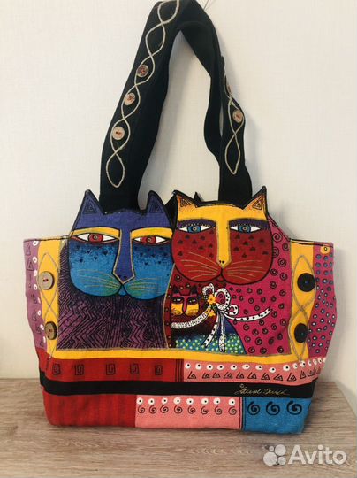 Сумка с котами Laurel Burch