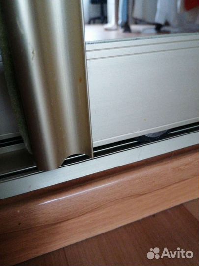 Зеркальные двери для шкафа-купе б/у