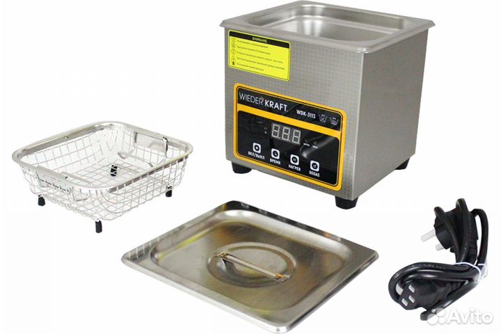 Ультразвуковая ванна с подогревом 1.3 л. WDK-3113