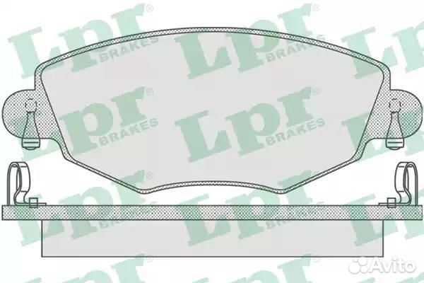 Колодки тормозные дисковые