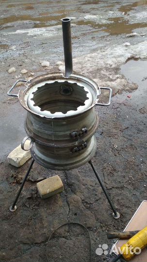 Печь под казан