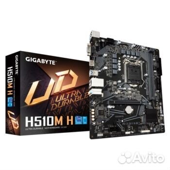 Gigabyte H510M H, Socket 1200 новая с гарантией