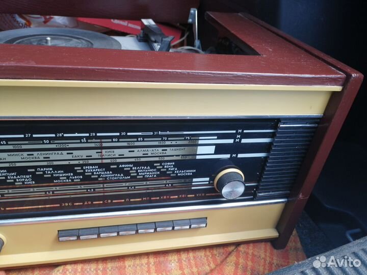 Радиола Кантата 204 по частям