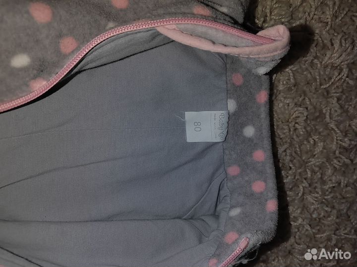 Флисовый комбинезон