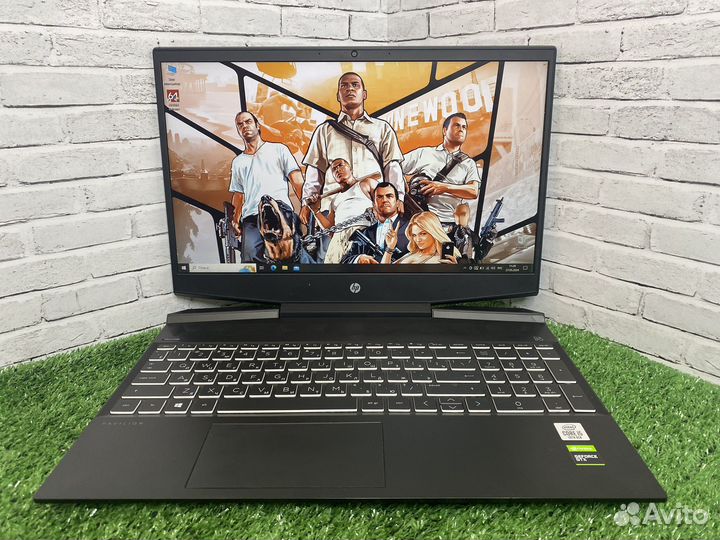 Мощнейший игровой ноутбук HP i5/SSD/GTX/гарантия