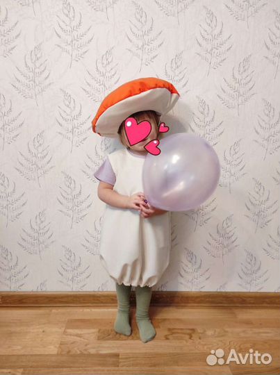 Костюм гриба на праздник осени