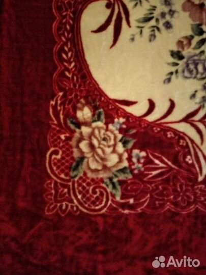 Одеяло -плед,велюр, Корея