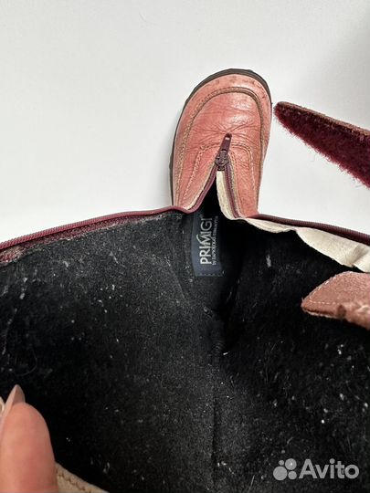 Сапоги детские кожа 30