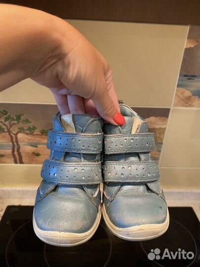 Ботинки демисезонные для девочки ecco 23 р (экко)