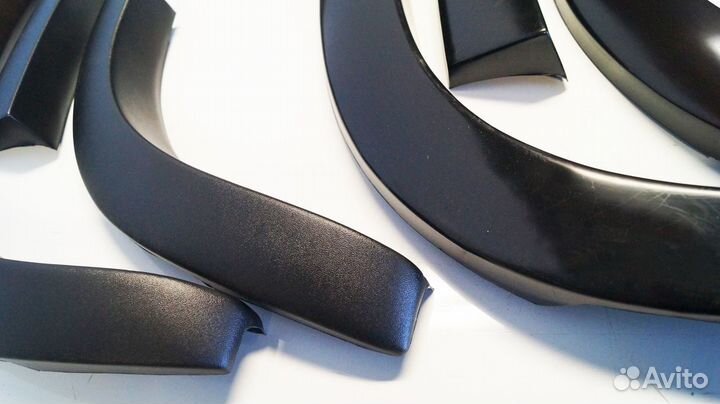 Chevrolet Niva - Накладки на арки с/о квадратные