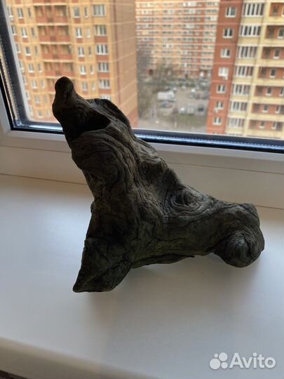 Коряга в аквариум