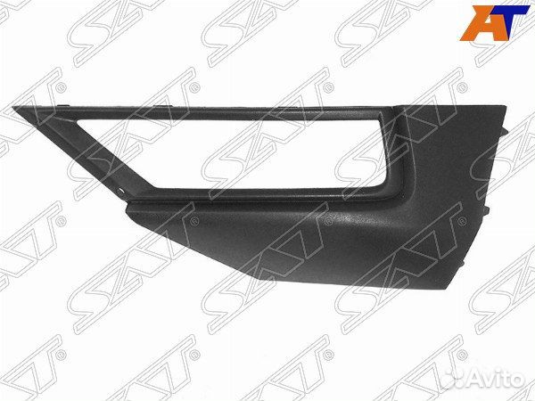 Накладка бампера VW tiguan 16