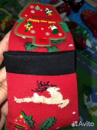 Новогодние носки
