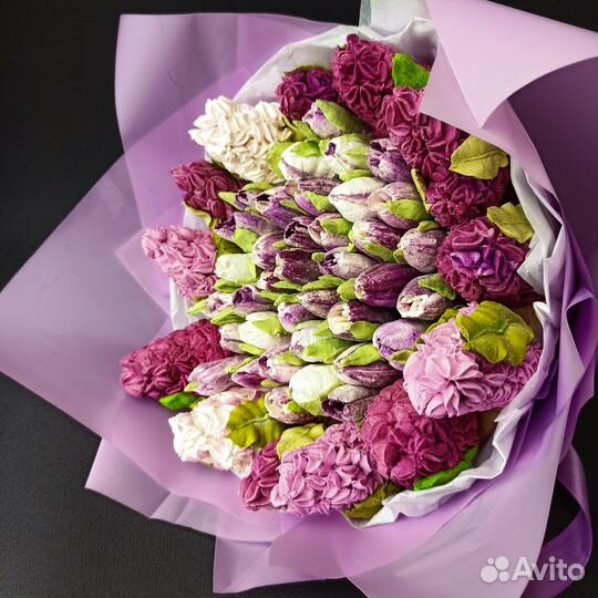 Букет из зефира