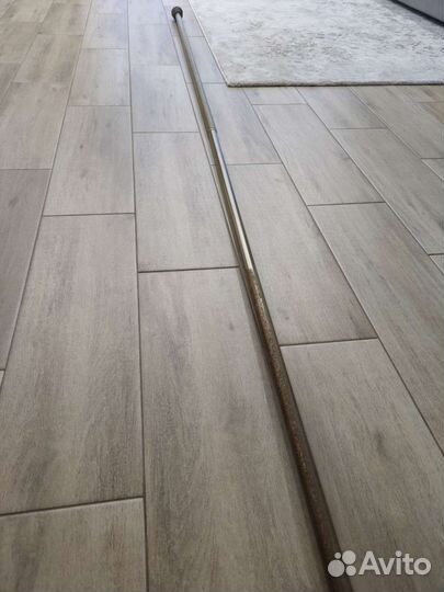 Штанга для шторки в ванную с кольцами