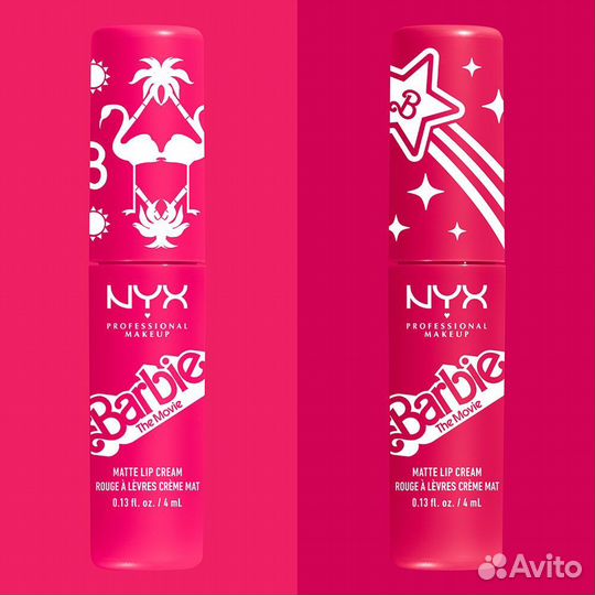 Матовая помада NYX Barbie 01