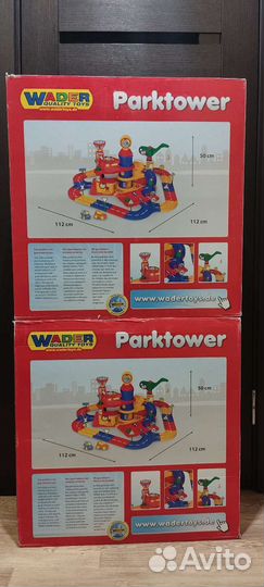 Парковка для машинок 3-уровневая с машинками новая