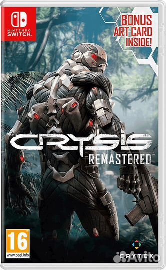 Crysis Remastered Nintendo Switch, русская версия