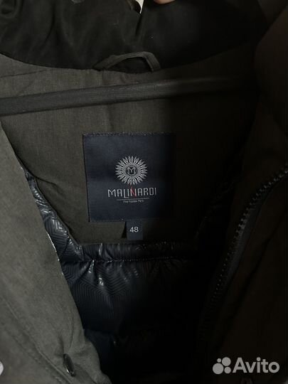 Мужской зимний пуховик 48 размер Malinardi