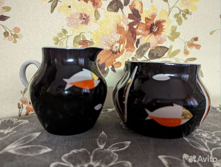 Сервиз чайный Рыбки Дулево СССР