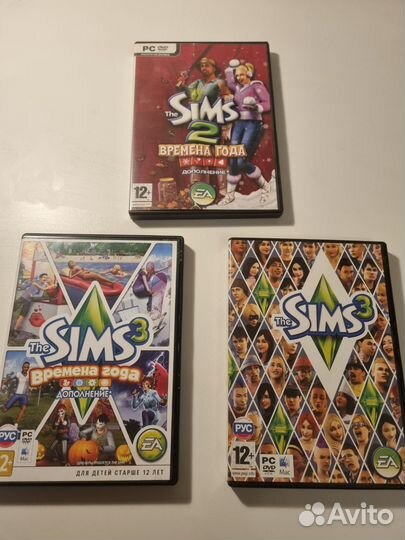 Диски Симс 3 и 2